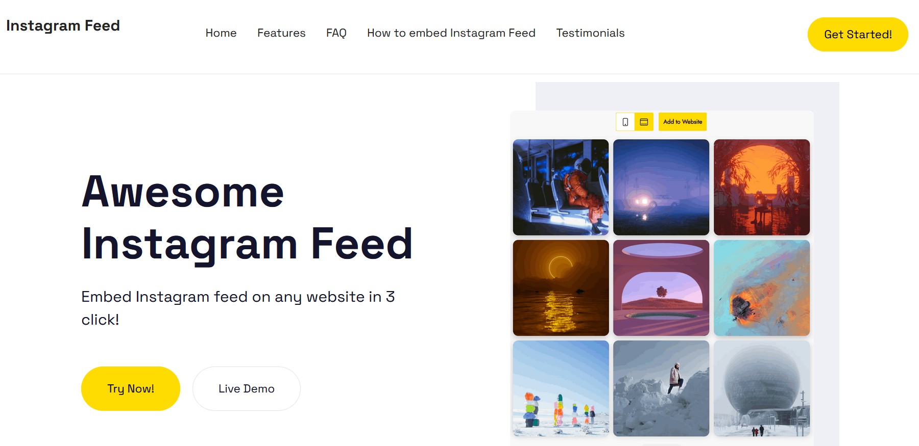 Instagram Feed Embed